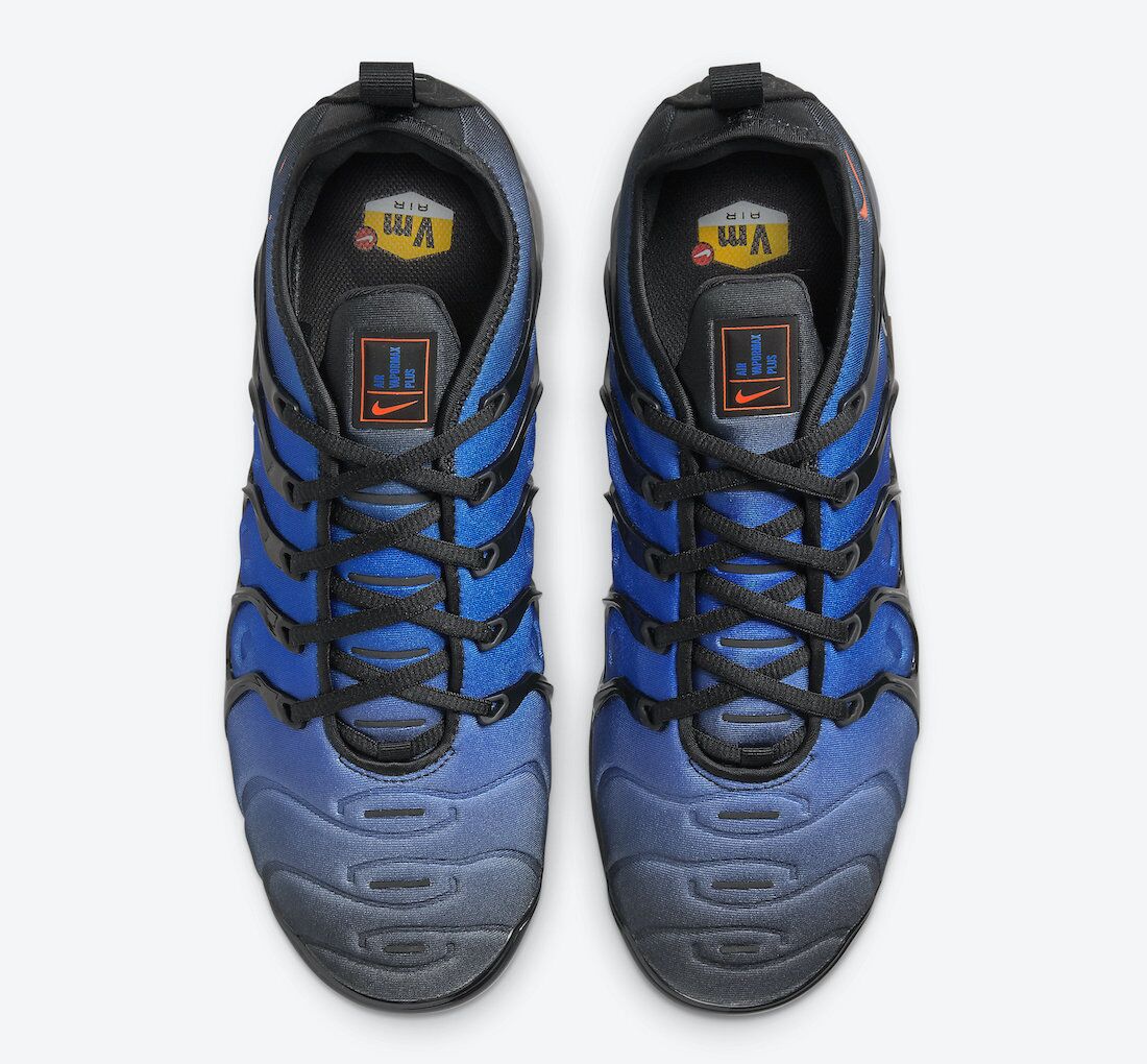 2021 Nike Air VaporMax Plus Black Blue Red Shoes For Women